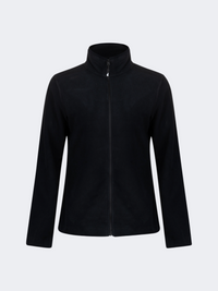 Oil&Gaz Soft Women Skiing Full Zip Fleece Black