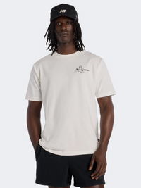 New Balance Fountain Men Lifestyle T-Shirt Sea Salt