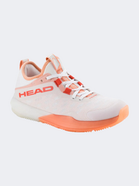 Head Motion Pro Women Padel Shoes White/Coral
