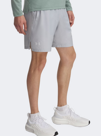 Under Armour Launch 7 Inch Men Running Short Mod Gray/White