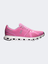 On Cloud 6 Women Lifestyle Sneakers Raspberry/White