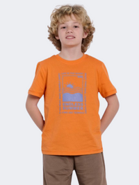 Bodytalk Boys Lifestyle T-Shirt Orange/Blue