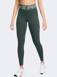 Nike Pro Sculpt High Rise Women Training Tight Vintage Green/White