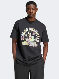 Adidas Tie Dyed Men Original T-Shirt Black