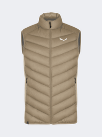 Salewa Fanes Sarner Down Hybrid Men Hiking Vest Quick Sand