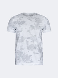 Oil And Gaz Classic Men Lifestyle Camo R-Neck T-Shirt Off White
