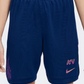 Nike Dri-Fit Kylian Mbape Academy Gs-Unisex Football Short Blue/Gold
