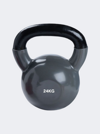 Irm-Fitness Factory Neoprene Kettlebell 24Kg Weights Charcoal