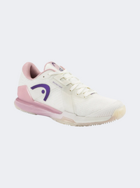 Head Sprint Pro 4 Women Padel Shoes Chalk White