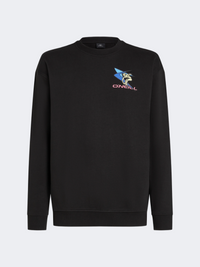 Oneill Play Crew Men Skiing Sweatshirt Black Out