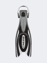 Cressi Frog Plus Unisex Diving Fins Black/Silver
