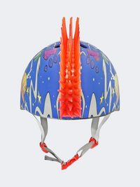 Raskulz Spaced Out Mohawk Kids Biking Protection Blue/Red