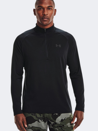 Under Armour Tech 2.0 1/2 Zip Men Training Long Sleeve Black