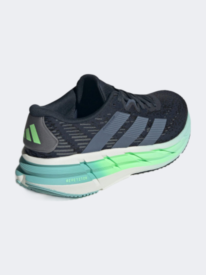 Adidas Adistar 4 Men Running Shoes Ink/Lime Burst