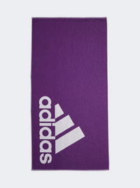Adidas Large Unisex Swim Towel Powerful Purple