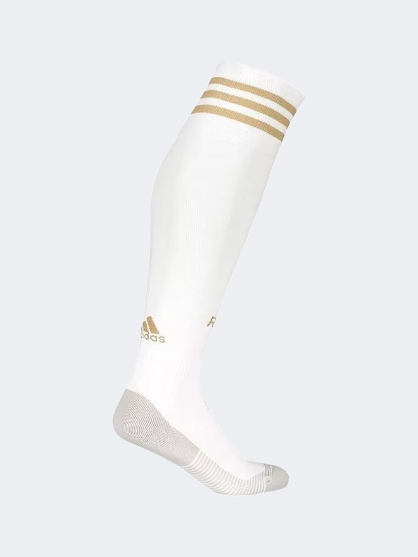 Adidas Real Madrid Home Unisex Football Sock White/Gold
