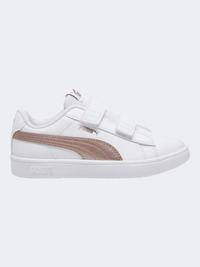 Puma Rickie Classic Ps-Girls Lifestyle Shoes White/Rose Gold