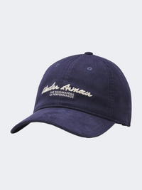 Under Armour Sportstyle Corduroy Unisex Lifestyle Cap Washed Navy