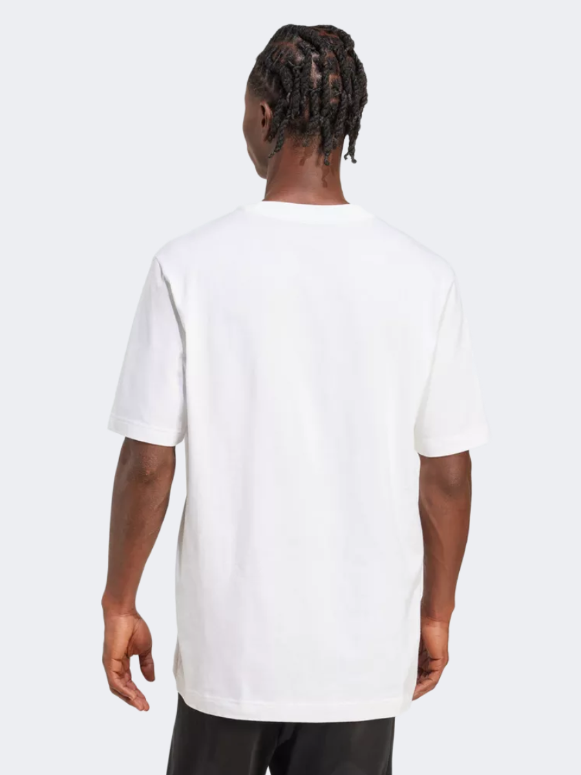 Adidas Doodle Hunt Skate Graphic Men Sportswear T-Shirt White