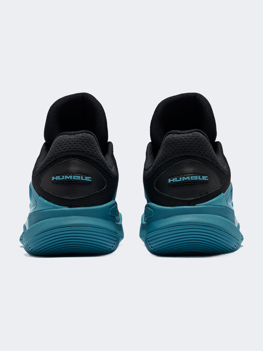 Erke Men Basketball Shoes Black/Dark Blue