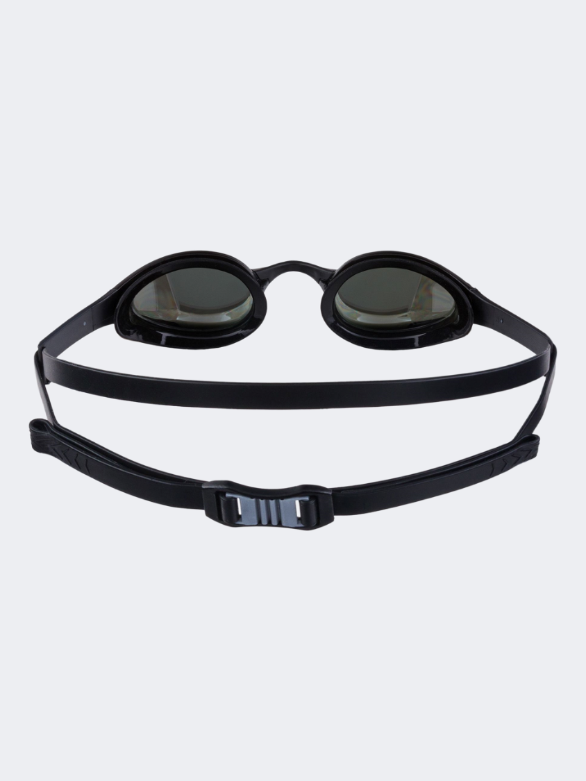 Tyr Tracer-X Elite Mirrored Racing Unisex Swim Goggles Silver/Black
