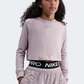 Nike Sportswear Girls Lifestyle Long Sleeve Platinum Violet