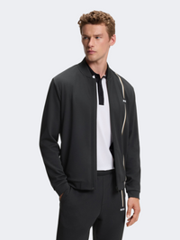 Hugo Boss Active Full Zip Men Tennis Jacket Black