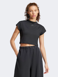 Adidas City Escape Women Sportswear T-Shirt Black