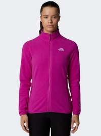The North Face 100 Glacier Women Skiing Fleece Deep Mulberry