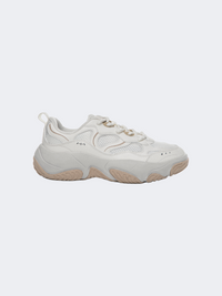 Erke Jogging Women Running Shoes Nude/Light Grey