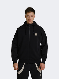 Anta Kyrie Irving Force Of Nature Hooded Knit Men Basketball Jacket Black