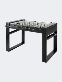 Fas Toor 65 Inch Straight Poles Soccer-Tab Game Tables Black