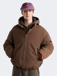 The North Face Red Box Down Men Lifestyle Jacket Smokey Brown