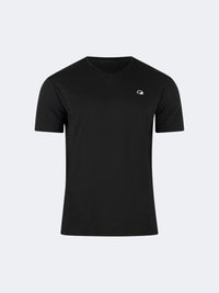Top Ten Classic Men Lifestyle V.Neck T-Shirt Black