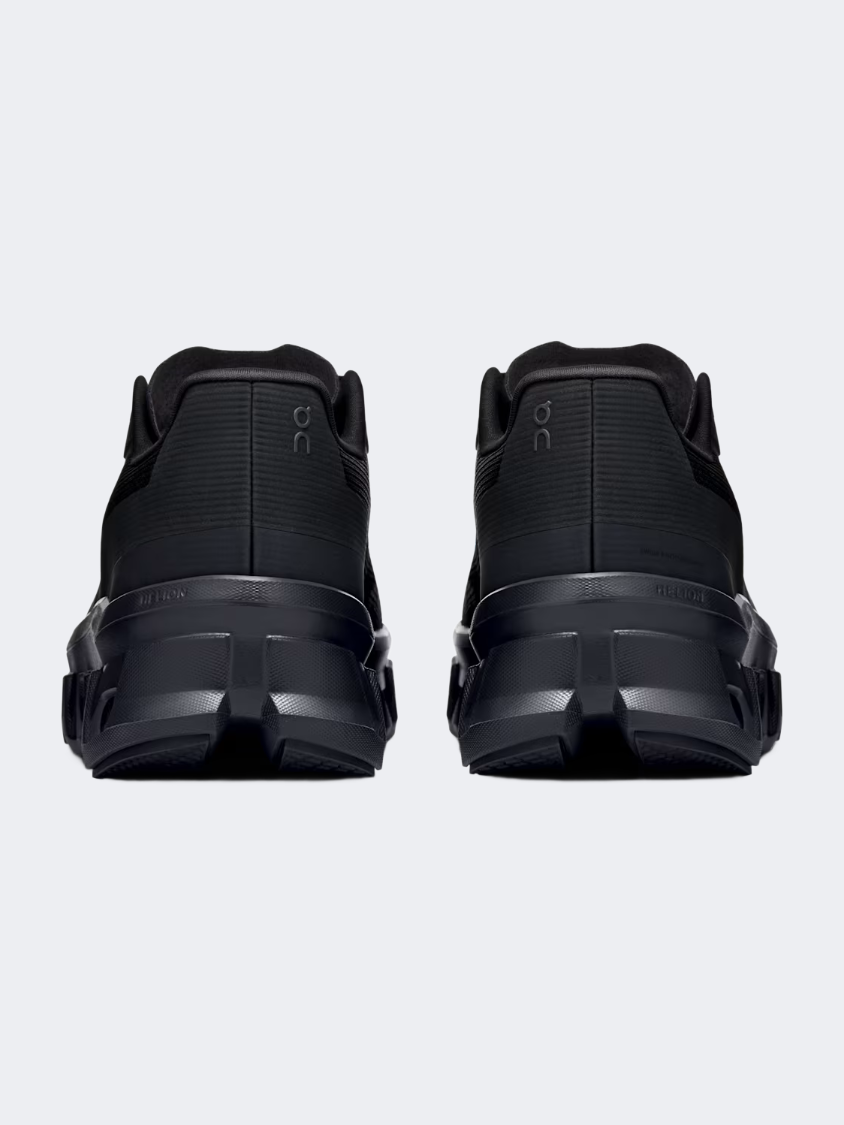 On Cloudmonster Void Men Running Sneakers Black