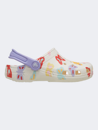 Crocs Classic Butterfly Graphic Infant Lifestyle Clog Chalk