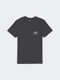 Billabong Crayon Wave Boys Lifestyle T-Shirt Washed Black