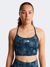 The North Face Flex Printed Women Training Bra Summit Navy