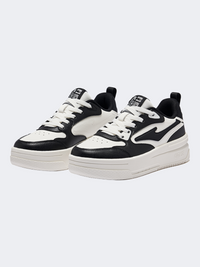 Erke Skateboard Women Lifestyle Shoes White/Black