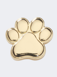 Crocs Dog Paw Unisex Lifestyle Pins Gold