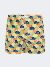 Eos Gallipoli Ventagli Men Beach Swim Short Green