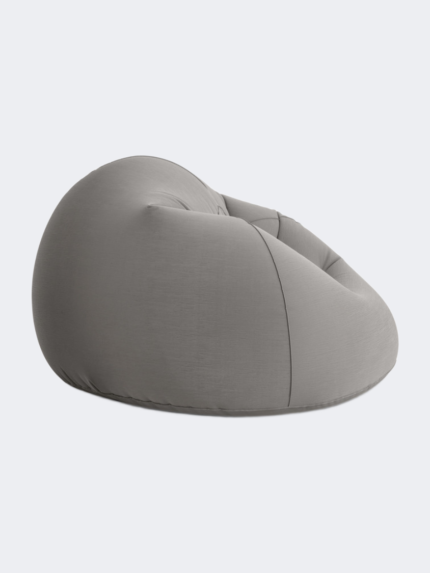 Intex Beanless Bag Chair 114 x 114 x 71Cm Beach Inflatables Cloud Grey