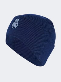 Adidas Real Madrid Woolie Unisex football Beanie Navy/Glow Blue