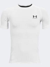 Under Armour Heatgear Boys Training T-Shirt White