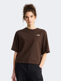 The North Face Hike Picnic Boxy Women Lifestyle T-Shirt Dark Chestnut