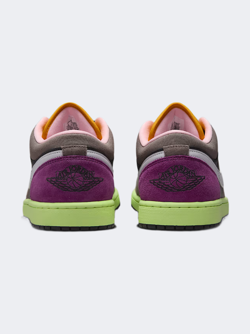 Nike Air Jordan 1 Low SE Men Lifestyle Shoes Oil Grey/Cave Stone