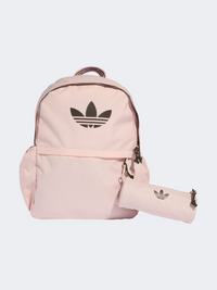 Adidas Backpack Women Original With Pensil Case Sandy Pink