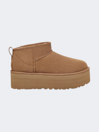 UGG Classic Ultra Mini Platform Women Lifestyle Shoes Chestnut