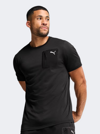 Puma Flex Pocket Men Training T-Shirt Black
