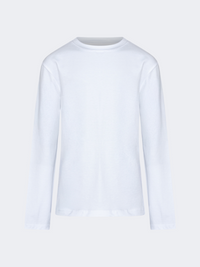 Top Ten Breathable Kids Lifestyle Long Sleeve R. Neck White